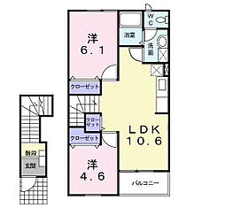 小絹駅 5.2万円