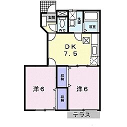 東花輪駅 5.0万円